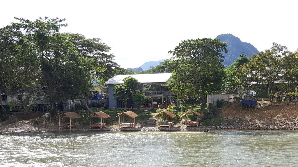 Pasanchai Bungalow Vang Vieng Luaran gambar