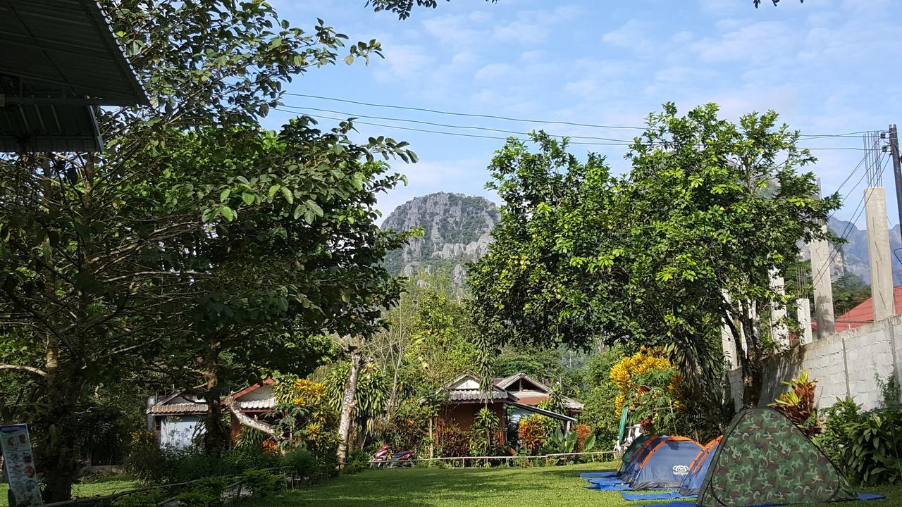 Pasanchai Bungalow Vang Vieng Luaran gambar